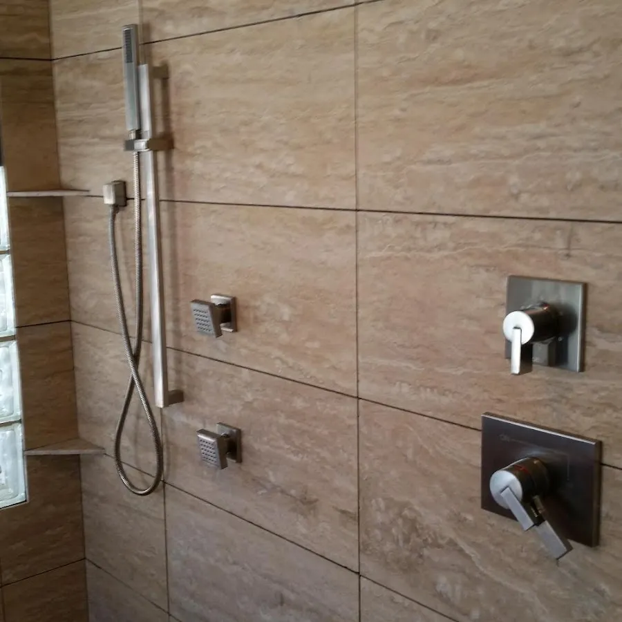 Shower fixture installation for Gas Line Repair in Midwest City